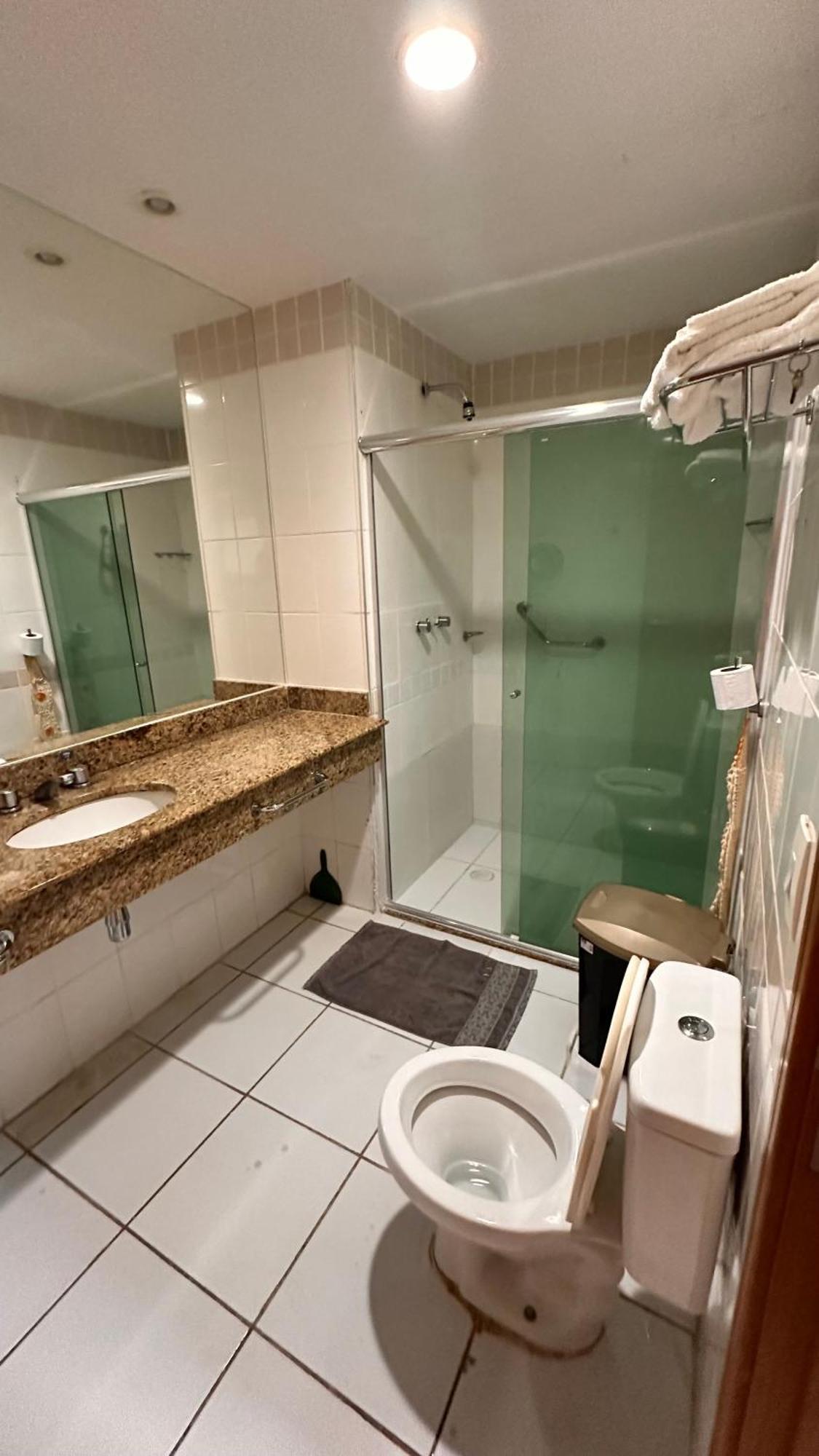 Apartamento No Tropical Executive Hotel Com Varanda, 1 Cama De Casal E 2 Camas De Solteiro Манаус Екстериор снимка